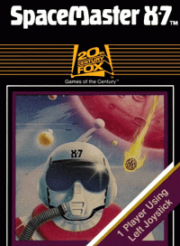Spacemaster X-7 Atari 2600 US box art